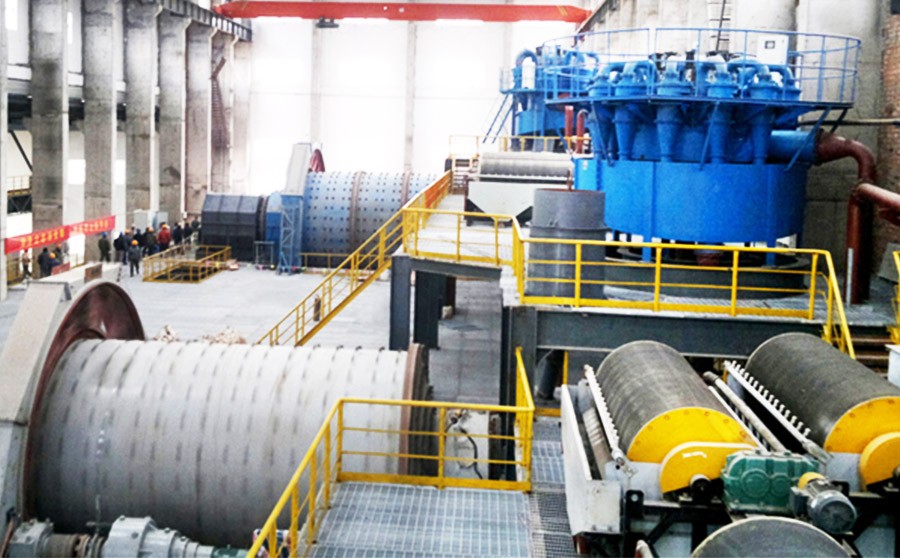 湖北襄陽(yáng)鈦鐵礦磁選生產(chǎn)線