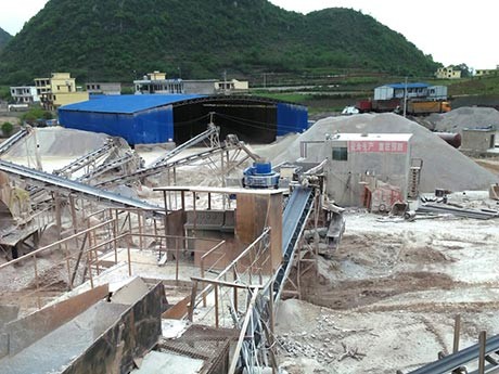 一天加工60噸花崗石廢料的破碎生產(chǎn)線要投資多少錢？