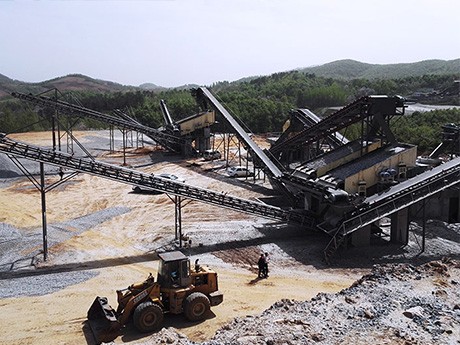 破隧道圍巖，每小時(shí)250噸砂石生產(chǎn)線配置清單及報(bào)價(jià)詳情