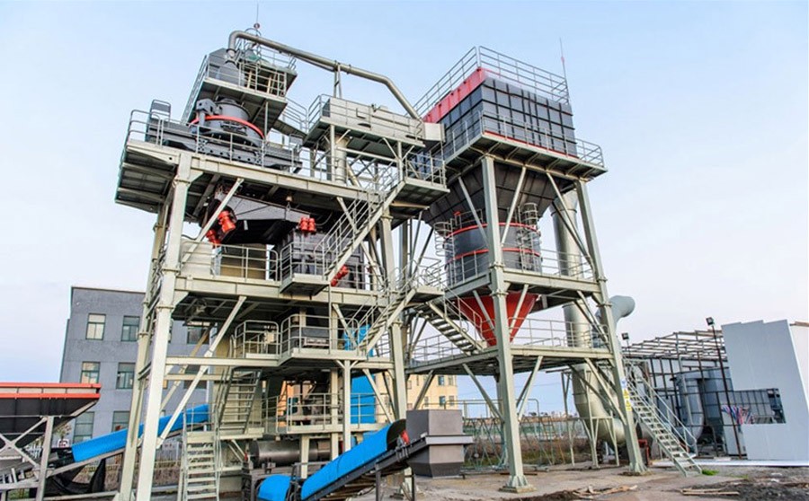 河南時(shí)產(chǎn)250噸S7系列精品骨料優(yōu)化系統(tǒng)現(xiàn)場(chǎng)