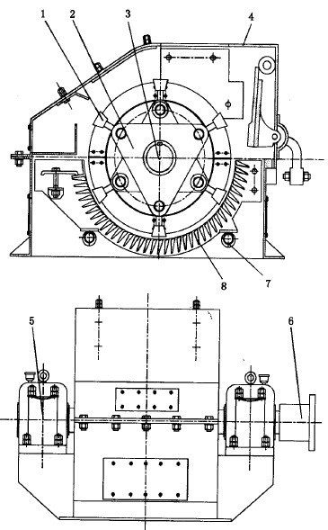 錘式破碎機(jī)結(jié)構(gòu)