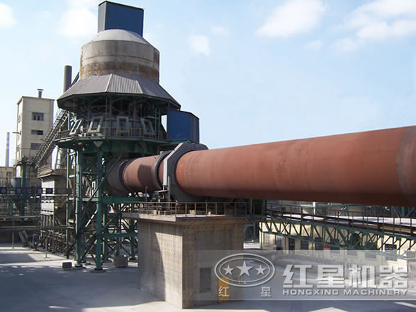 回轉(zhuǎn)窯作業(yè)現(xiàn)場(chǎng)