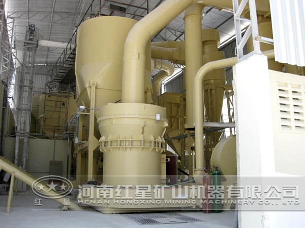 熔渣磨粉現(xiàn)場圖