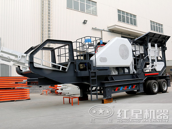 建筑垃圾破碎機(jī)現(xiàn)場