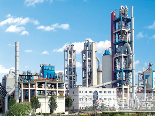 干法水泥生產線實況