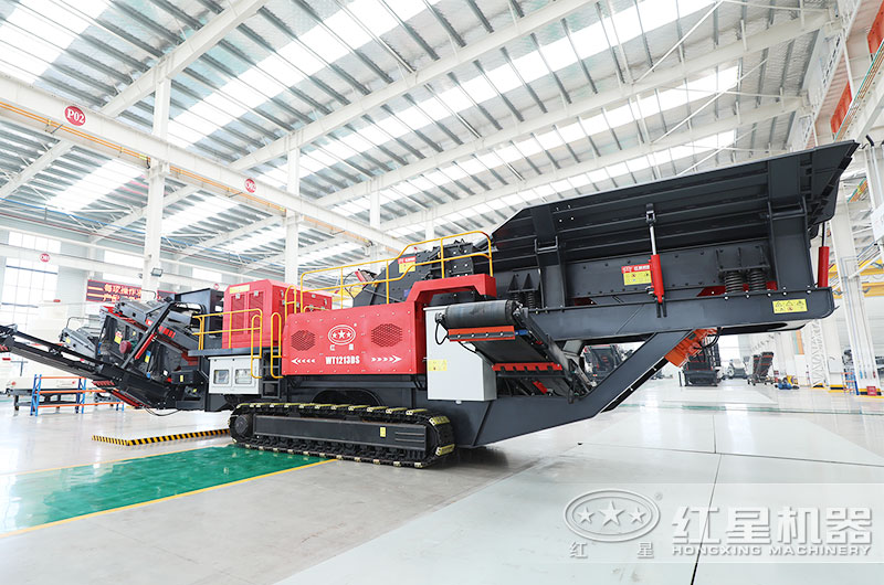 履帶磚渣粉碎機(jī)