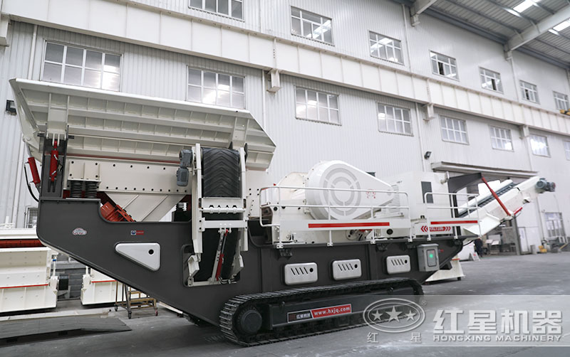 這套移動(dòng)制石子機(jī)械設(shè)備價(jià)格優(yōu)惠，紅星直銷