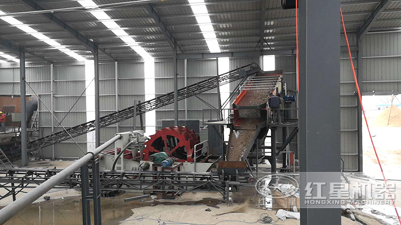 洗砂機現(xiàn)場實拍