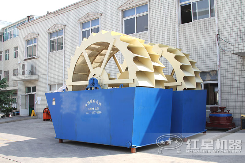 洗沙場(chǎng)，一臺(tái)洗砂機(jī)一天能洗多少噸？含洗砂視頻大全