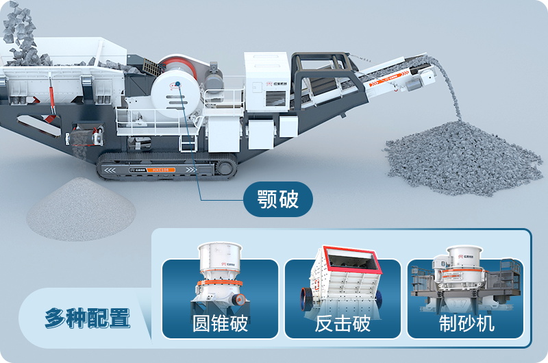 時產(chǎn)100噸建筑垃圾制砂機配置多樣，價格不同