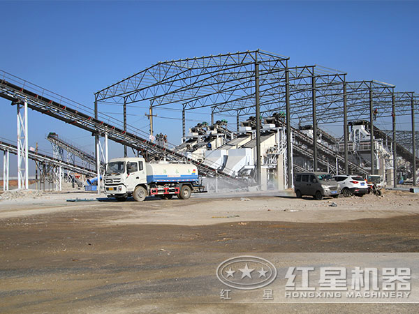 第三代制砂機(jī)應(yīng)用現(xiàn)場