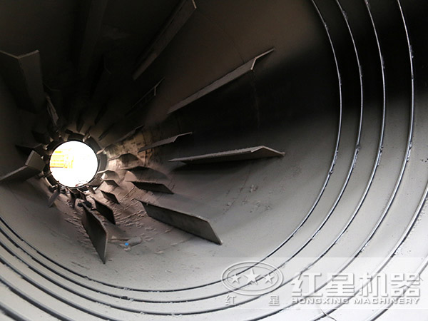 回轉(zhuǎn)式回轉(zhuǎn)窯內(nèi)部細節(jié)