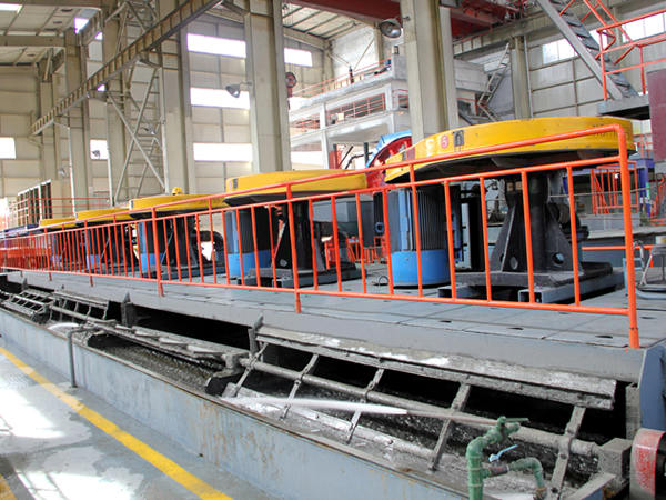 浮選機設(shè)備現(xiàn)場圖