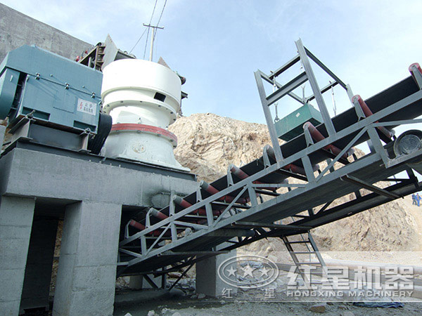 單缸圓錐破碎機(jī)石料生產(chǎn)線