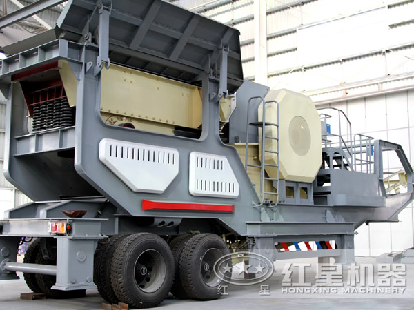 車載移動破碎機(jī)車間實拍