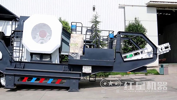 移動破碎站實(shí)拍