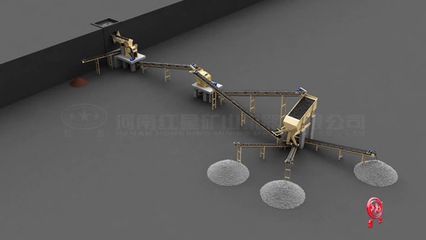 50T/H石料破碎生產(chǎn)線