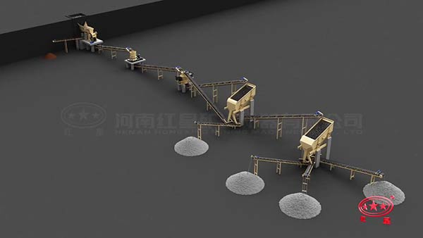 時產(chǎn)400噸石料破碎生產(chǎn)線