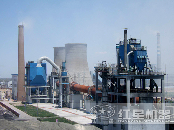 回轉(zhuǎn)窯現(xiàn)場實拍