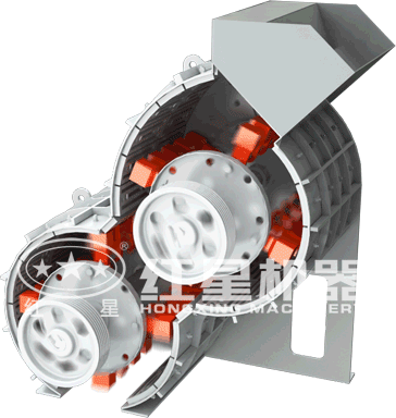 煤矸石破碎機結(jié)構(gòu)圖