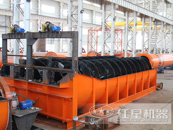 小型雙螺旋玄武巖洗砂機(jī)