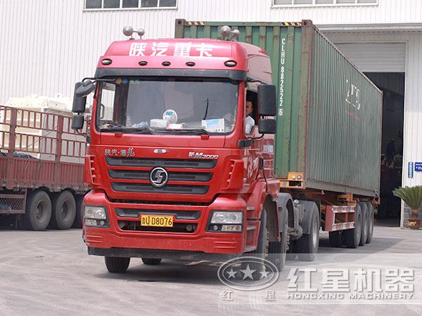 石灰石磨粉機發(fā)貨圖