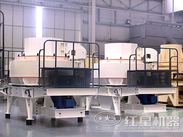 固定式制砂機(jī)車間實(shí)拍