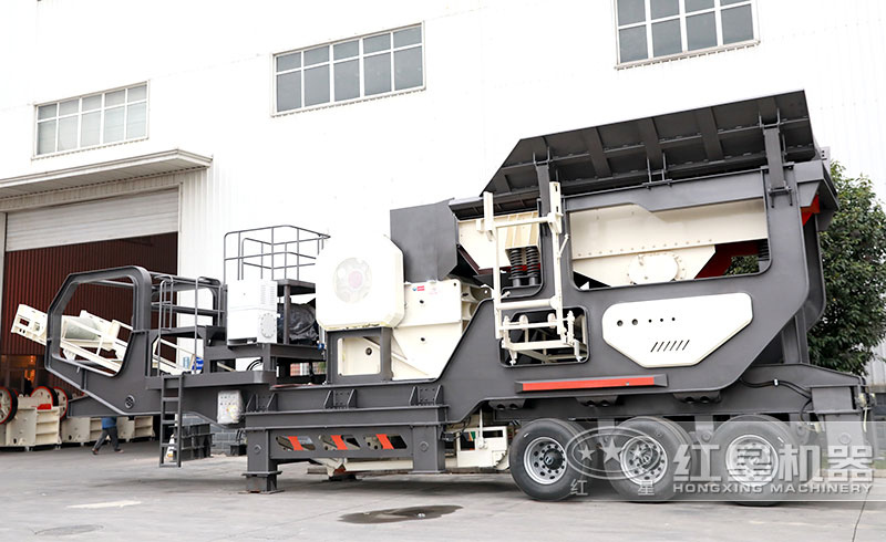 移動碎石機(jī)廠區(qū)圖