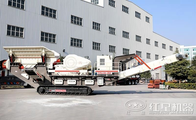 履帶流動破碎機，雨雪天的得力干將