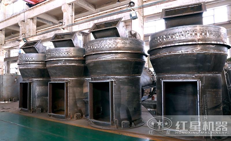 高壓磨粉機(jī)車(chē)間生產(chǎn)現(xiàn)場(chǎng)