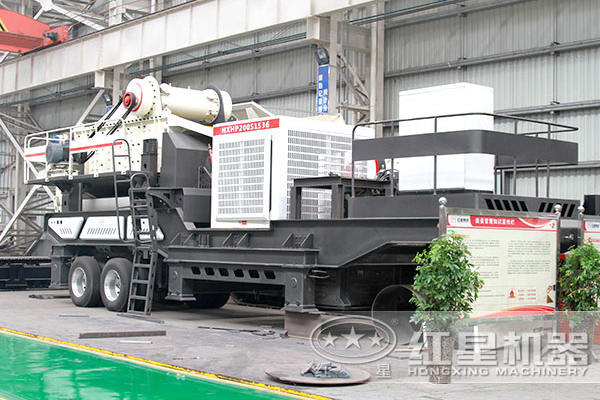 環(huán)保磚渣移動粉碎機(jī)