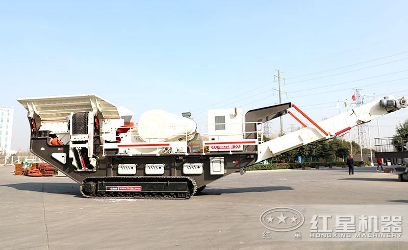 履帶式移動破碎機