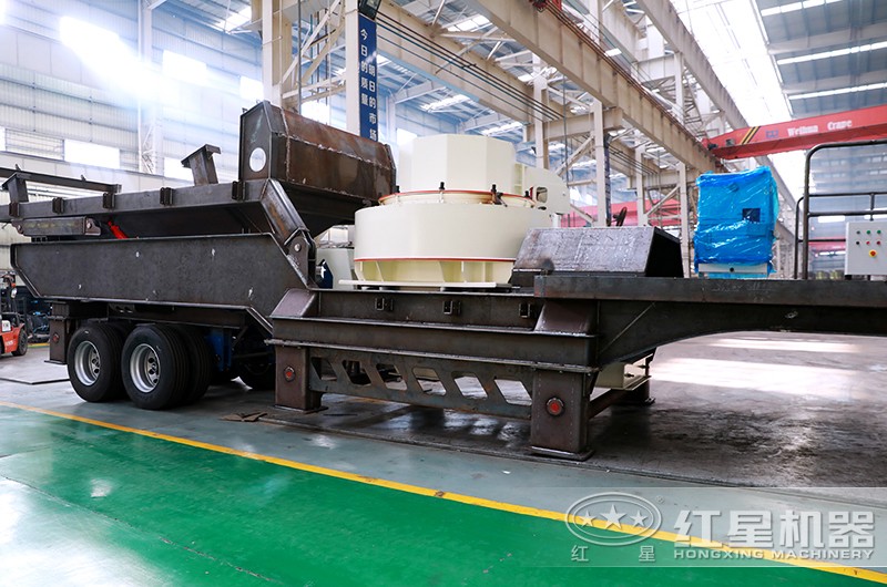 車(chē)載流動(dòng)碎沙機(jī)車(chē)間