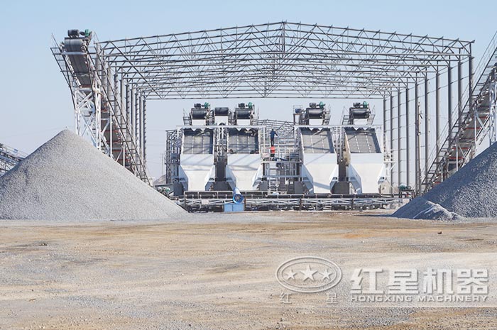 河北時產(chǎn)1000噸大型石料場現(xiàn)場三