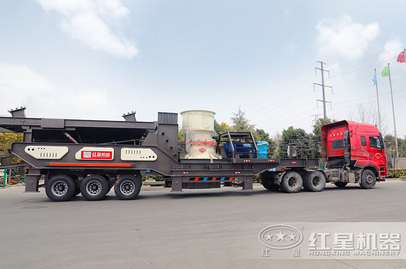 紅星全自動式破碎機(jī)發(fā)貨現(xiàn)場