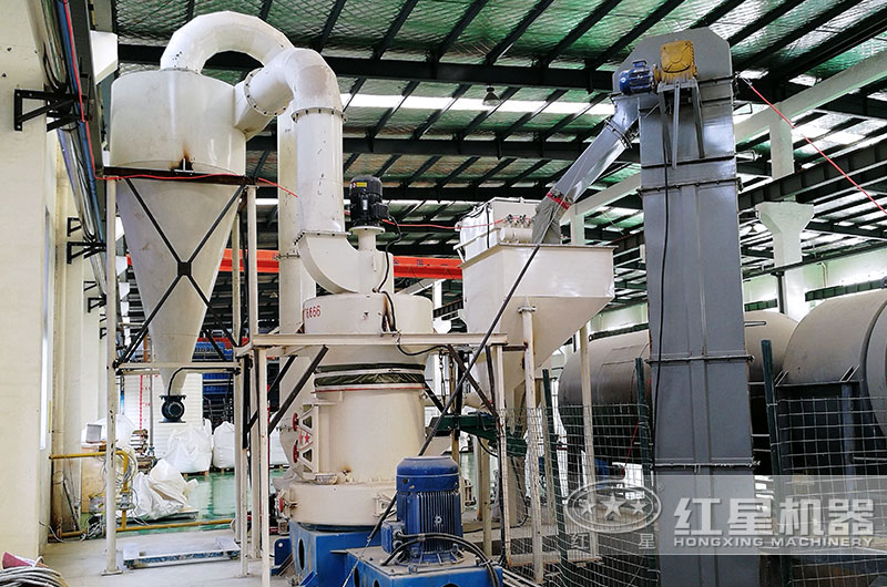 石灰石磨粉生產(chǎn)線