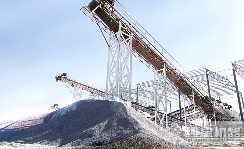 大型石子廠現(xiàn)場