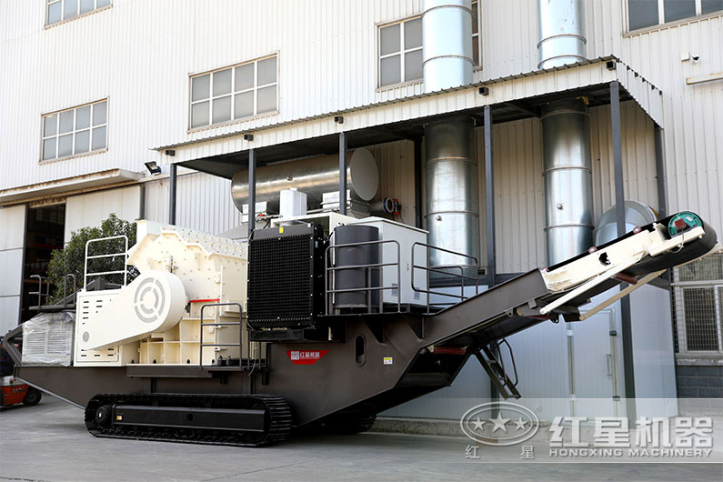 履帶式可移動(dòng)小型碎石機(jī)