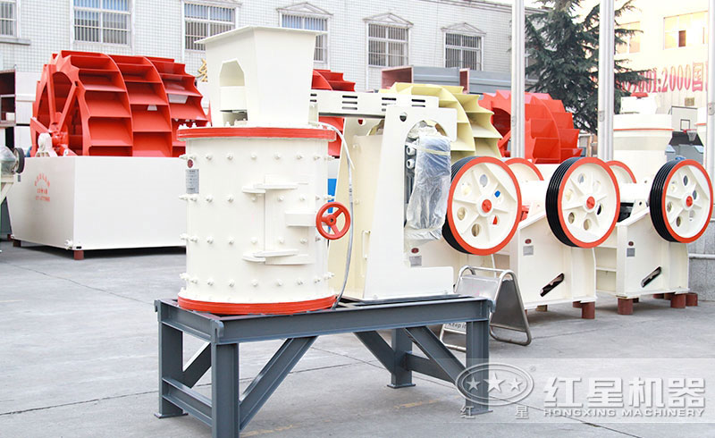 立軸制砂機(jī)現(xiàn)場實(shí)拍