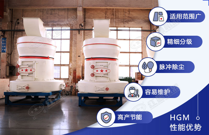 HGM德版高效超細(xì)磨性能優(yōu)勢展示