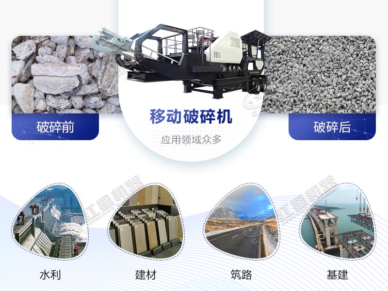 破碎水泥路面用移動(dòng)破碎機(jī)更好