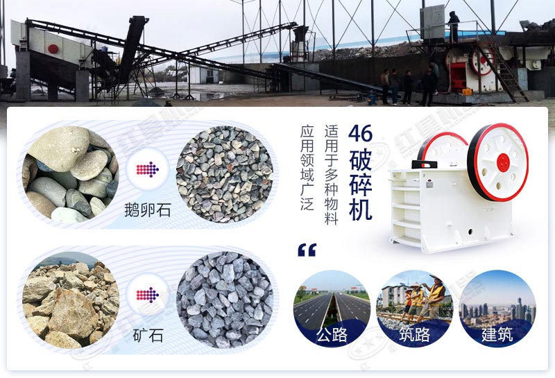 46破碎機優(yōu)勢多