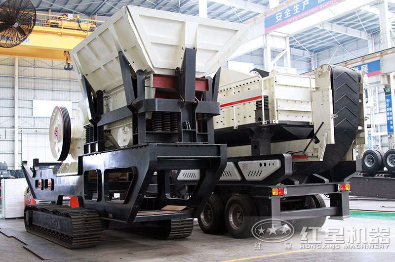 移動式破碎機(jī)車間