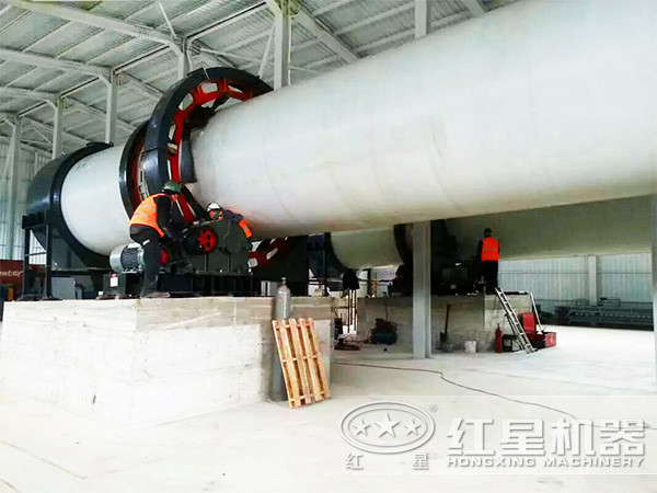 烘干機(jī)安裝現(xiàn)場