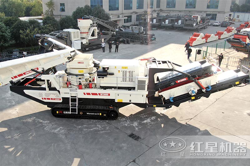 再創(chuàng)佳績！紅星機(jī)器移動破碎站昂首“犇”向新征程！